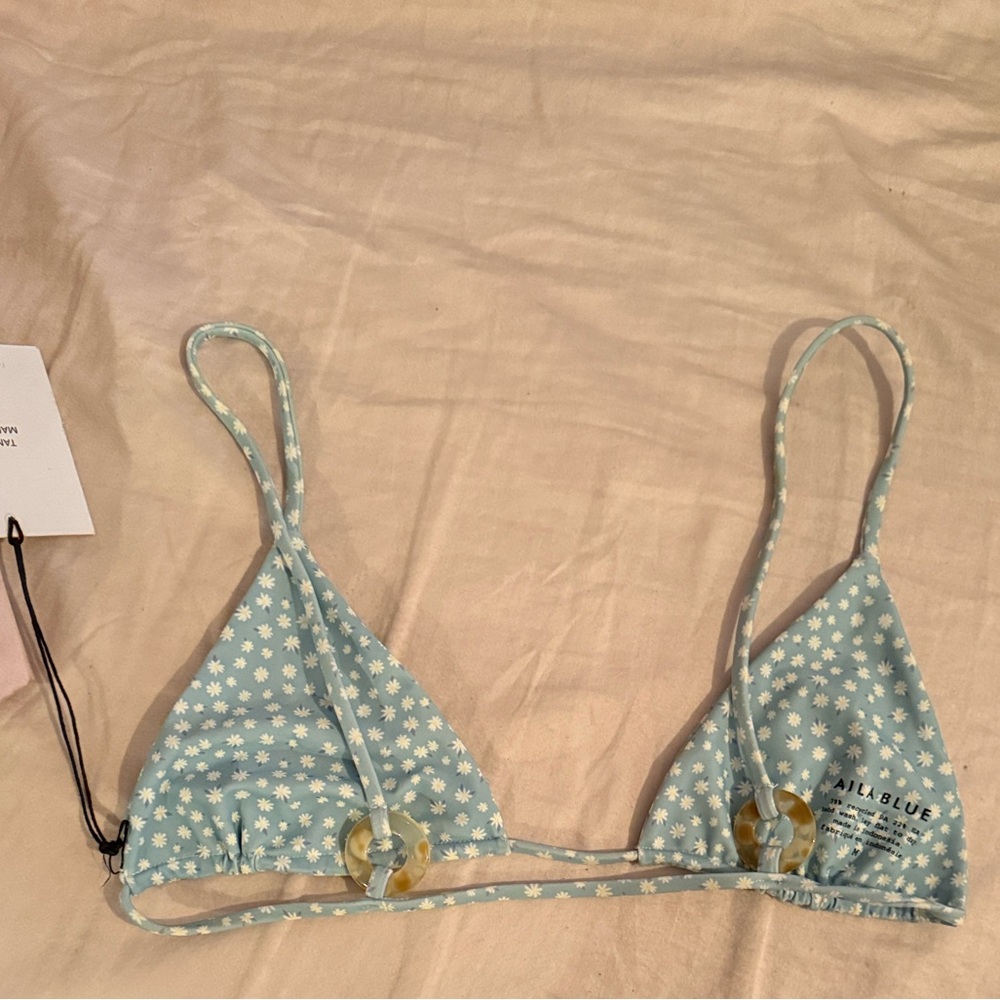 Aila Blue Tangiers Margarita Bikini Floral Blue - Picture 5 of 8